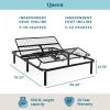 Electric Head Foot Adjustable Bed Base with Remote