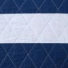Coastal Reversible Navy Blue White Sharks Cotton Quilt Set