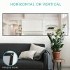 Large Full Length Leaning Wall or Hanging Mirror