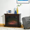 31 inch Electric Fireplace Heater Dimmable Flame Effect and Mantel w/ Remote Control
