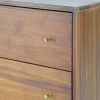 Farmhouse Mid Century 5 Drawer Chest