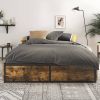 Platform Bed Frame with 4 Storage Drawers