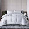 All Seasons Soft White Polyester Down Alternative Comforter