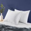 Set of 2 Machine Washable Down Feather Blend Pillow