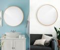 36 Inch Round Bathroom Vanity Wall Mirror Frame