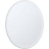 Oval Frameless Beveled Bathroom Bedroom Living Room Vanity Wall Mirror