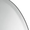 Oval Frameless Beveled Bathroom Bedroom Living Room Vanity Wall Mirror