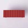 Wood 2-Shelf Shoe Rack Storage Bench for Entryway or Closet