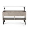Mid-Century Lift-Top Coffee Table Sofa Laptop Desk