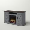 FarmHouse TV Entertainment Electric Fireplace