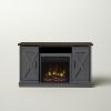 FarmHouse TV Entertainment Electric Fireplace