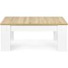 Farmhouse Lift-Top Coffee Table Laptop Desk