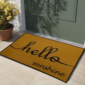 1pcs letter printed door mat of different sizes, absorbent, anti slip, wear-resistant decorative door mat suitable for doorways (size: 15.75in*23.62in/40cm*60cm)