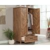 FarmHouse garment Rod Wardrobe Armoire w/drawer