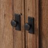 Drawer and Garment Rod Wardrobe Armoire